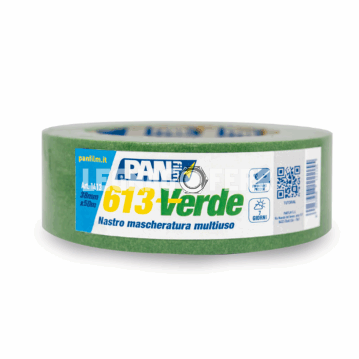 Panfilm 613 Verde – Nastro da Mascheratura Multiuso legnagoferr