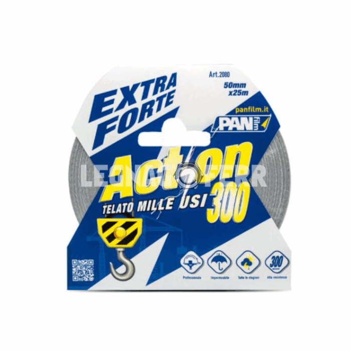 Panfilm Action 300 – Nastro Telato Extra Forte per Riparazioni Professionali legnagoferr