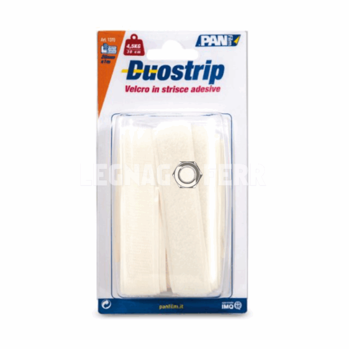 Panfilm Duostrip – Strisce Adesive in Velcro® per Fissaggi Removibili legnagoferr