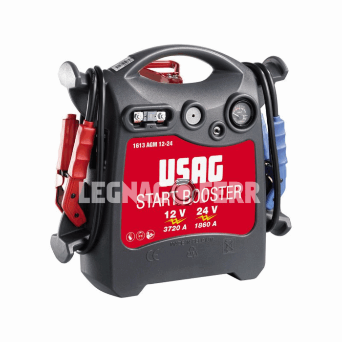 USAG 1613 AGM12-24 Avviatore Professionale Portatile 12V24V U16130013 legnagoferr
