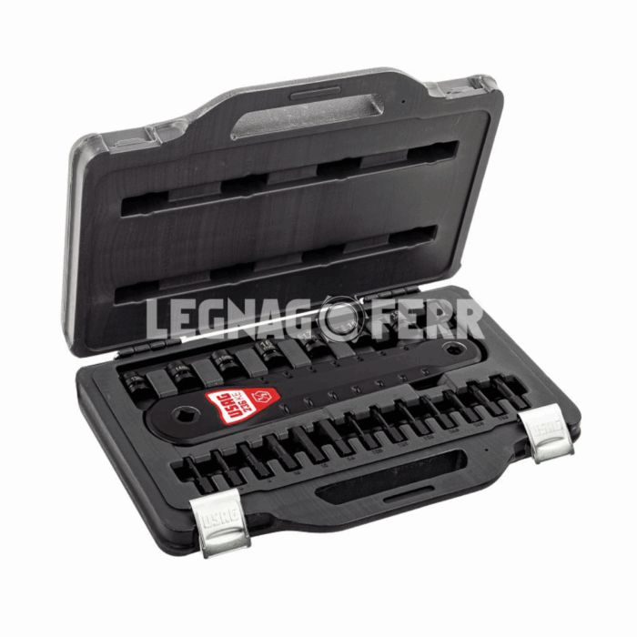 USAG 236KE/C22 Assortimento in Cassetta Modulare con Bussole U02360900 legnagoferr