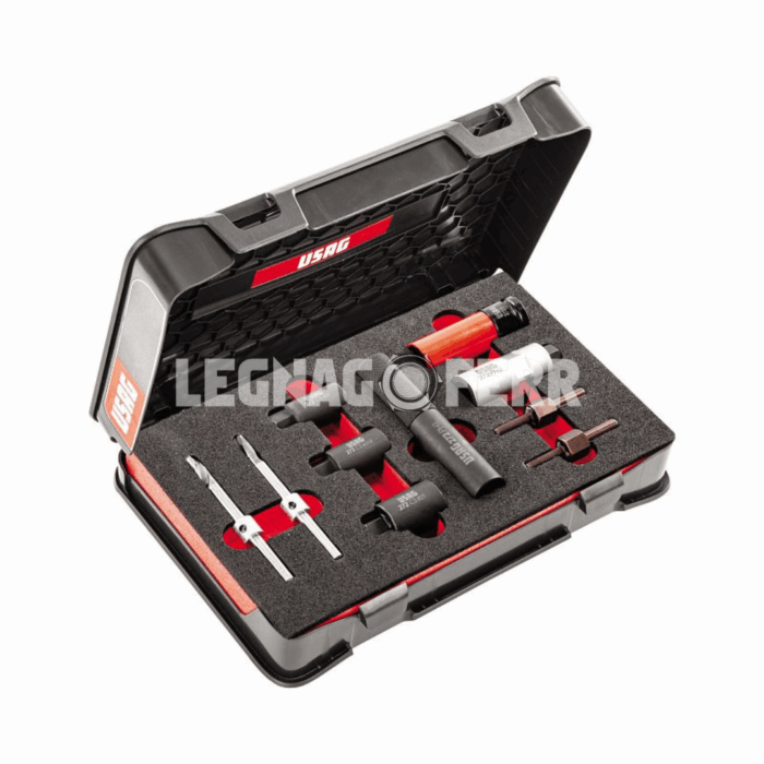 USAG 272 DS Kit Universale per la Rimozione di Dadi e Viti Antifurto U02720001 legnagoferr
