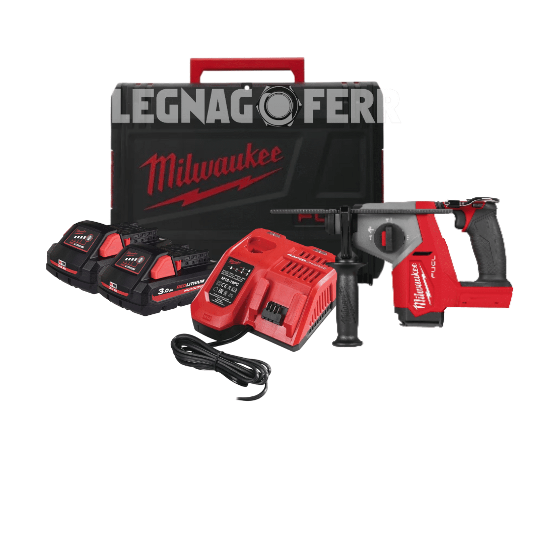 Milwaukee M18 FHAC16-302X Tassellatore Compatto SDS-Plus 16 mm M18 FUEL™ 4933498584 1 Milwaukee M18 FHAC16-302X Tassellatore Compatto SDS Plus 16 mm M18 FUEL™ 4933498583 legnagoferr