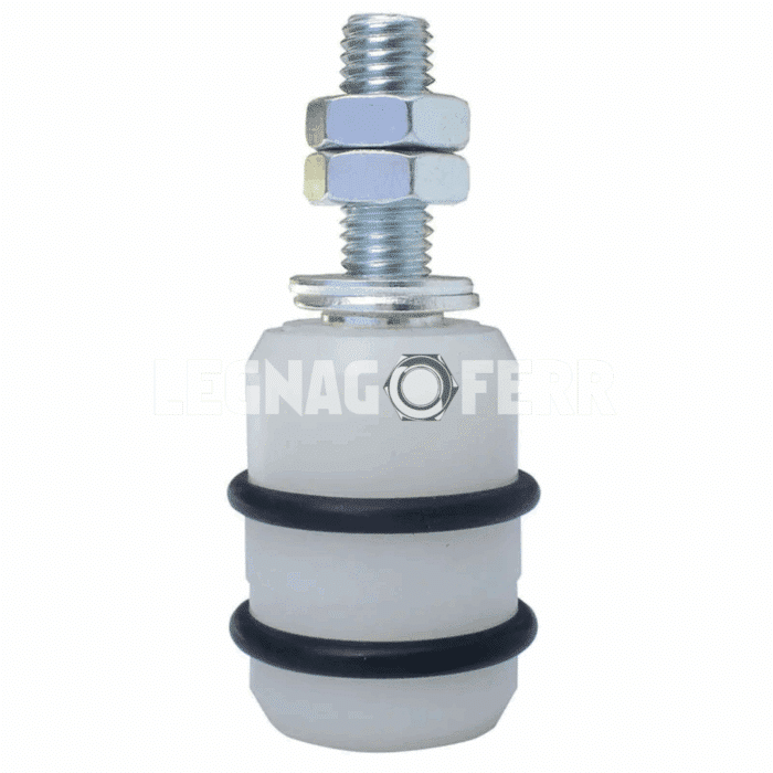IBFM 460/SP Rullo di Guida in Nylon per Cancello Scorrevole legnagoferr