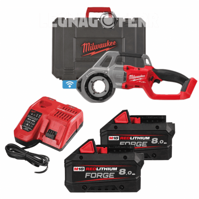 MILWAUKEE M18 FPT114-802CA Filettatrice 1 14˝ con ONE KEY 4933499199 legnagoferr