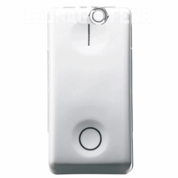 Interruttore Bipolare 250V AC 16AX Gewiss Neutro - Simbolo 0/I - 1 Modulo - System White GW20503 legnagoferr