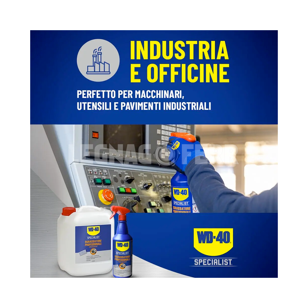Sgrassatore Professionale Concentrato WD-40 1L 2 wd 40 legnagoferr1
