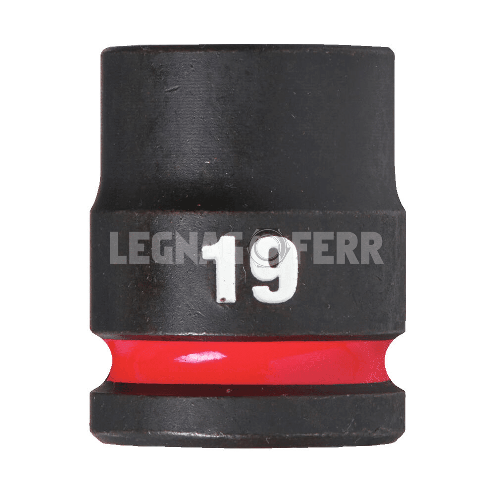 Milwaukee 4932480313 SHOCKWAVE Impact Duty™ 19 mm – Bussola 1/2” Drive Corta 1 milwaukee 4932480313 legnagoferr