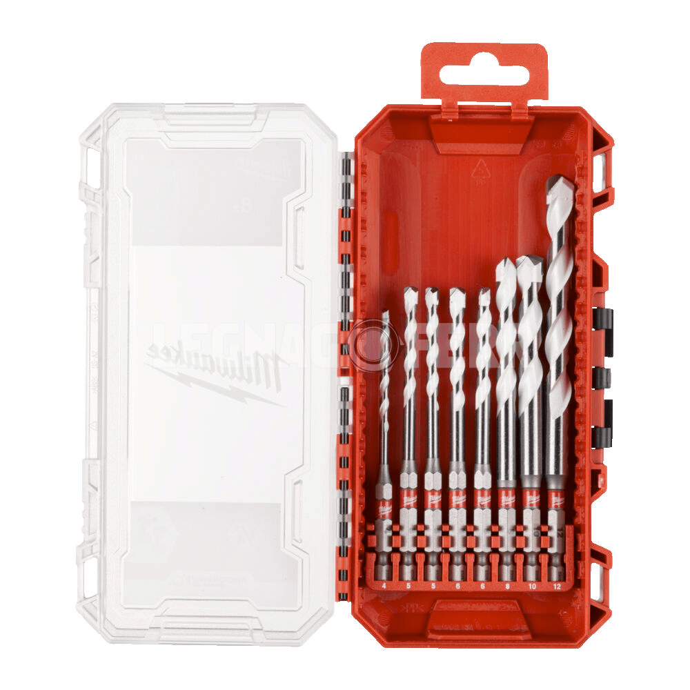 Milwaukee 4932493871 – Multi Material Drills Gen 2 (Set 8 pz) 1 milwaukee 4932493871 legnagoferr