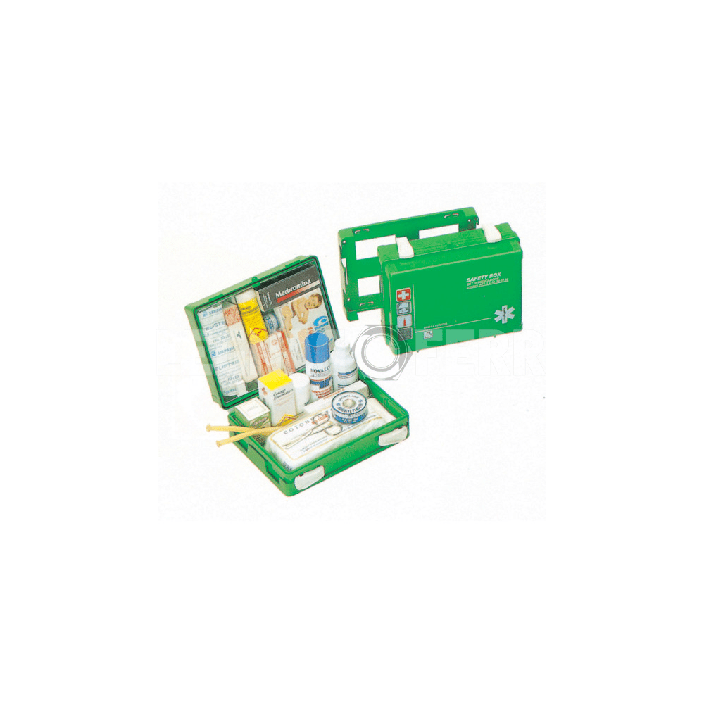 Safety Box 3 – Cassetta Pronto Soccorso Aziendale per Gruppo A/B 1 safety box 3 legnagoferr