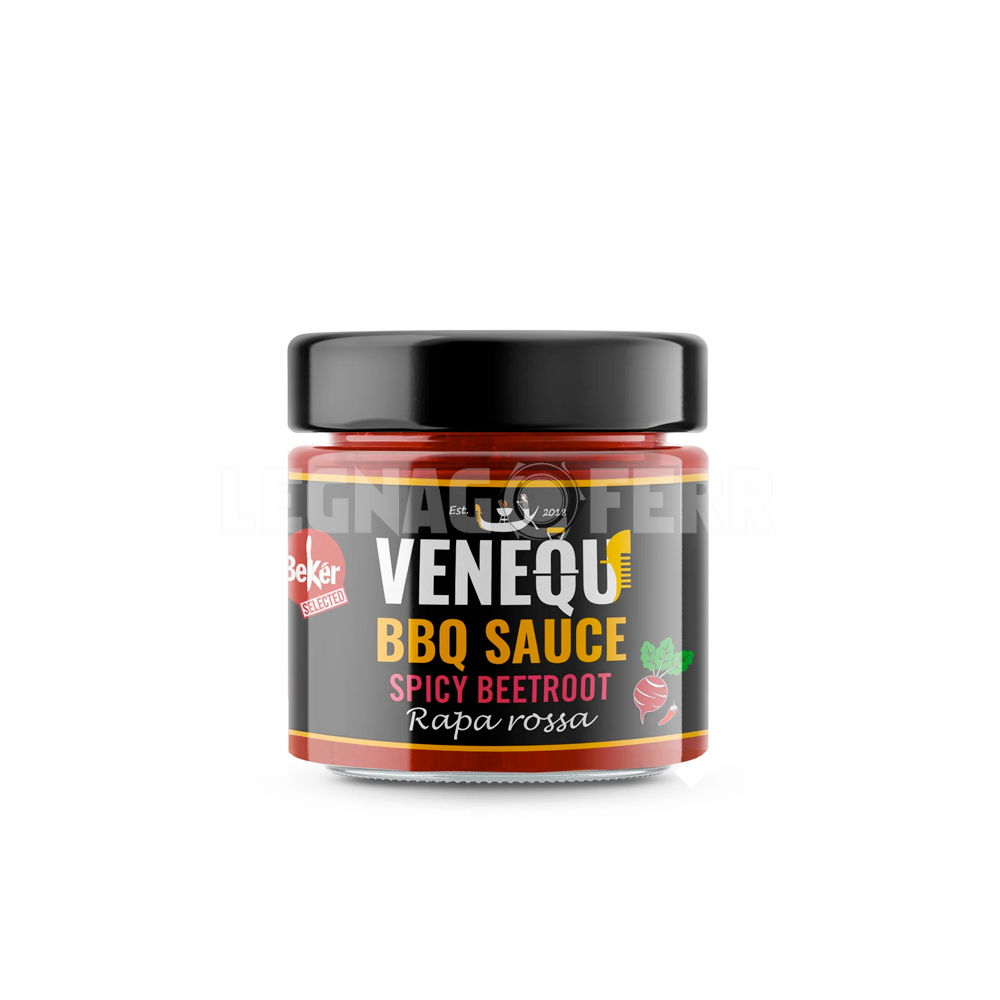 Venequ BBQ Beetroot – Salsa Barbecue alla Rapa Rossa 1 venequ bbq beetroot legnagoferr