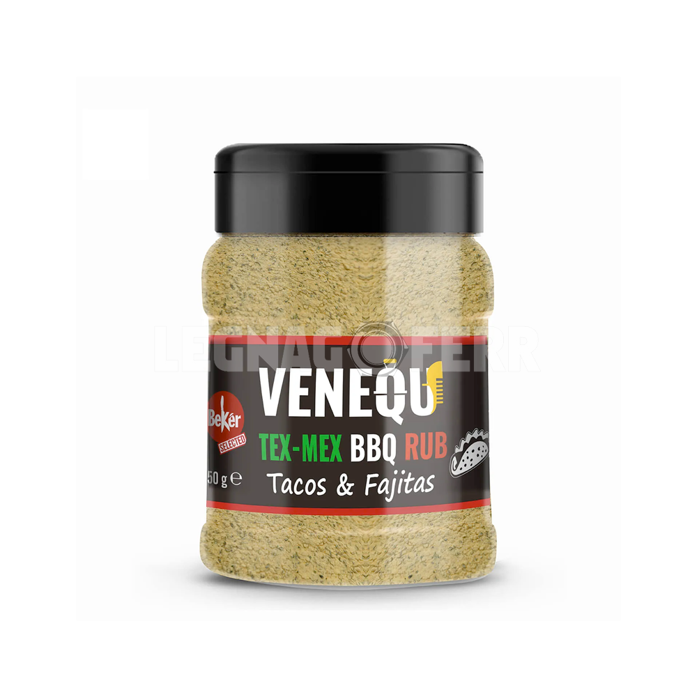 Venequ Tex-Mex BBQ Rub – Tacos & Fajitas (190 g) 1 venequ tex-mex legnagoferr