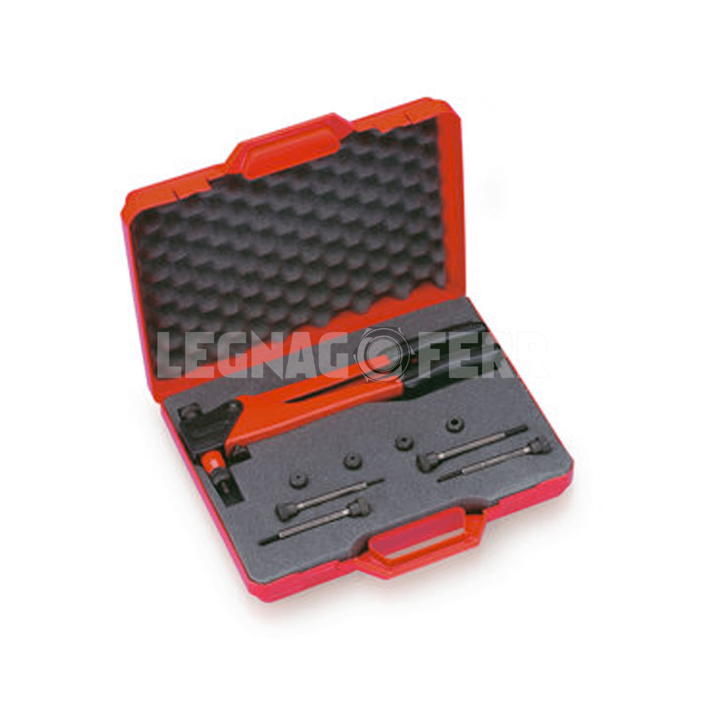 Rivettatrice Manuale Per Inserti Filettati SACTO CNX65 - Da M3 A M10 In Valigetta Metallo