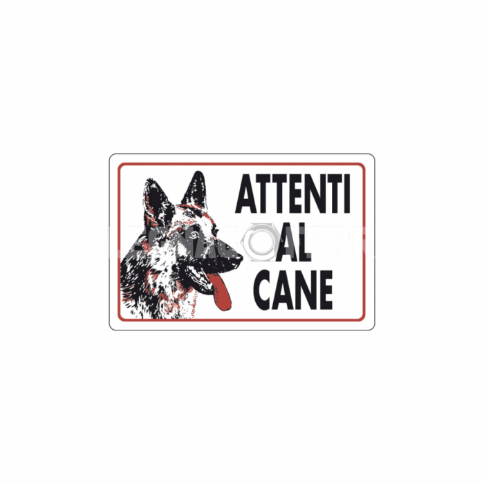 cartello attenti al cane legnagoferr
