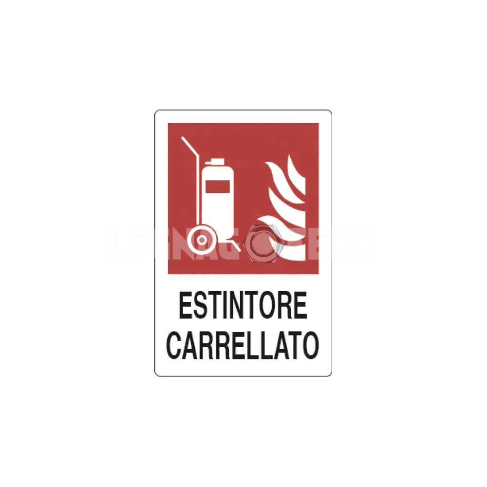 Cartello Estintore Carrellato D&B Verona 1 cartello estintore carrellato legnagoferr