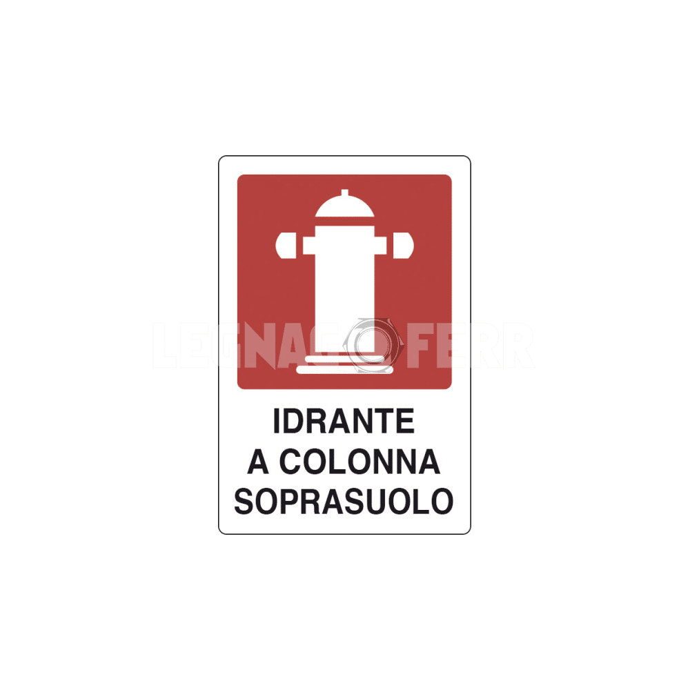 Cartello Idrante a Colonna Soprasuolo D&B Verona 1 cartello idrante a colonna legnagoferr