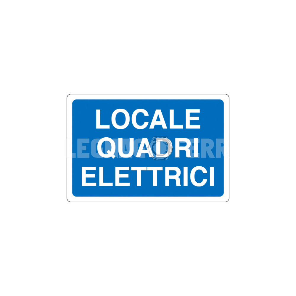 Cartello Locale Quadri Elettrici D&B Verona 1 cartello locale quadri legnagoferr