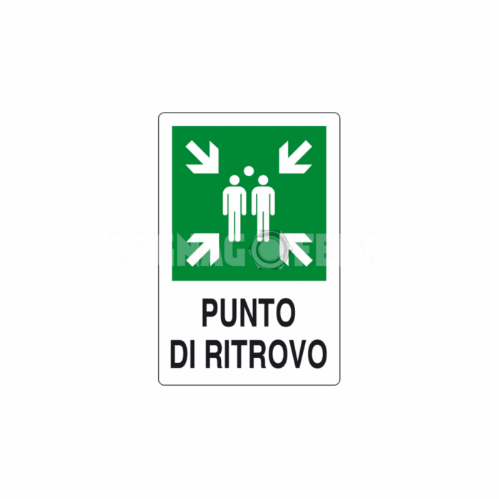 cartello punto di ritrovo legnagoferr