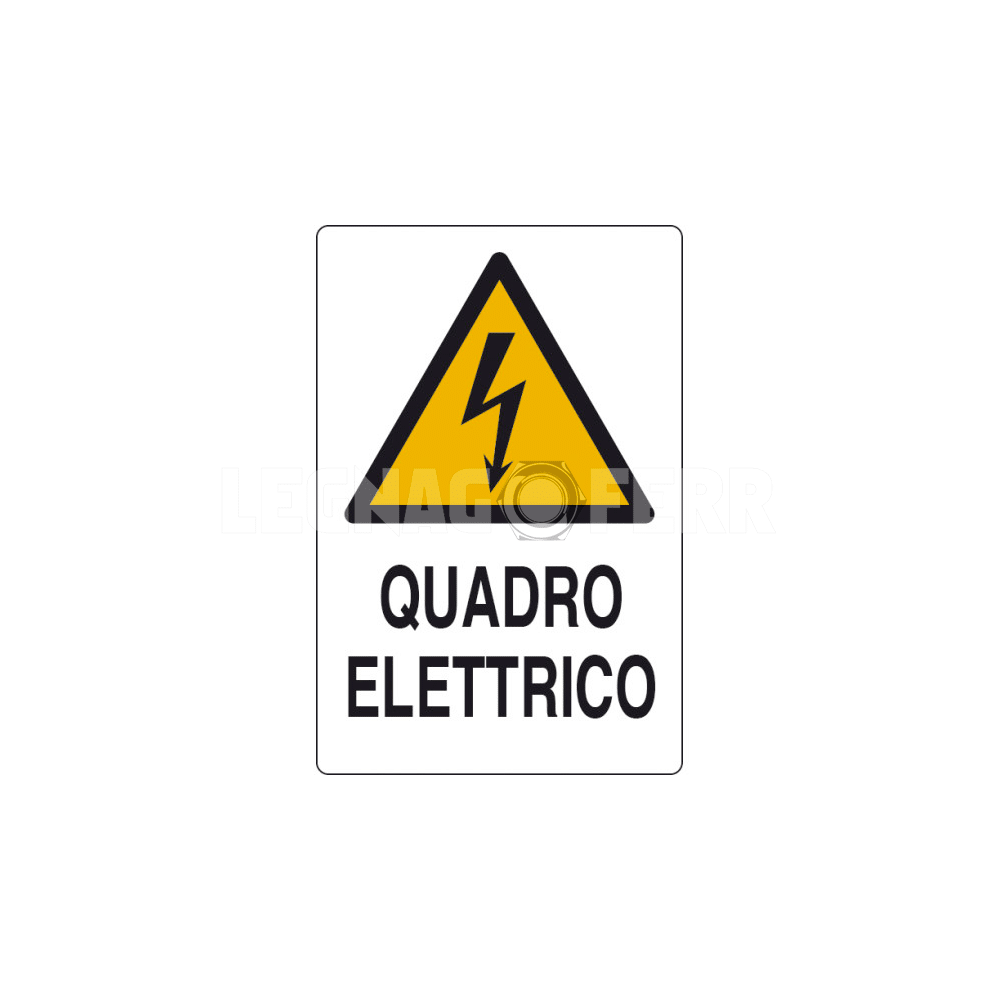 Cartello Quadro Elettrico D&B Verona 1 cartello quadro elettrico legnagoferr