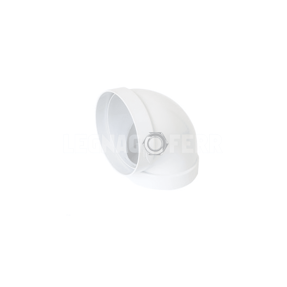 Curva a 90° FF in ABS per Tubi Tondi Ø 100 mm 1 curva a 90° legnagoferr
