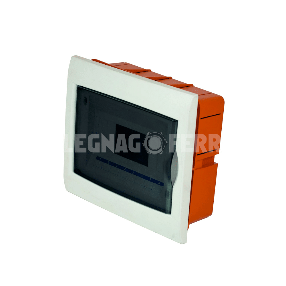 Centralino FAEG FG14308 da Incasso 8 Moduli con Sportello Fumè 1 faeg fg14308 legnagoferr