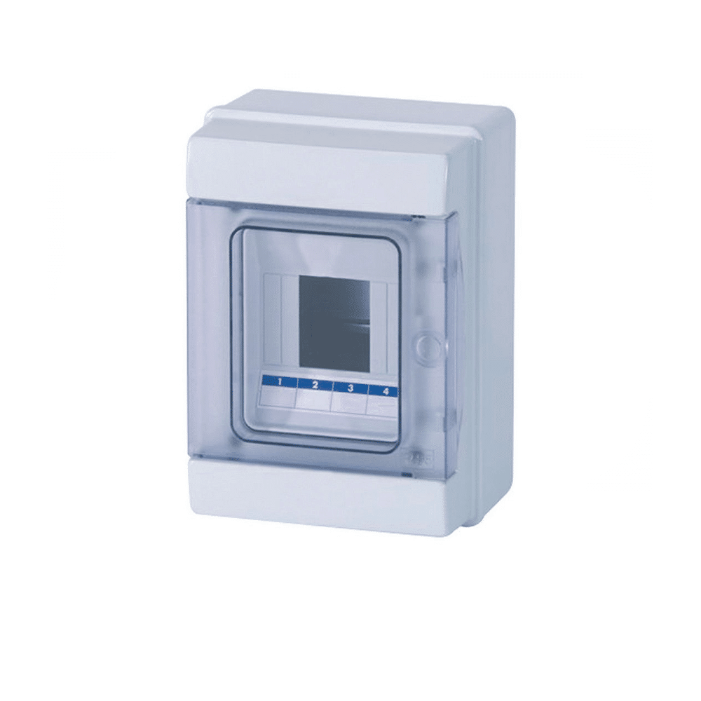 Centralino FAEG FG14504 da Parete 4 Moduli Stagno IP65 1 faeg fg14504 legnagoferr