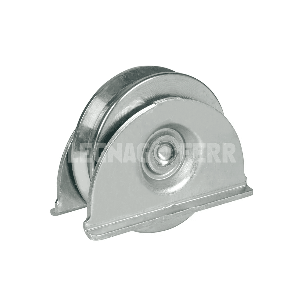 IBFM – Ruota con Piastra 388/A (2 Cuscinetti, Gola V) 1 ibfm ruota 388/a legnagoferr