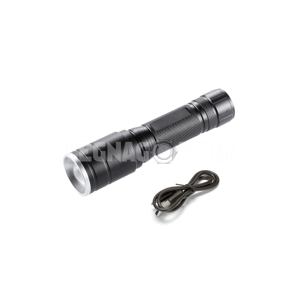 Velamp Hunter Torcia Ricaricabile LED 5 W Zoom 1 velamp hunter legnagoferr