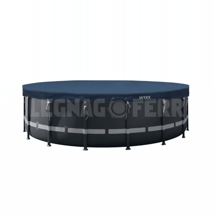 Intex 28084 Telo Per Copertura Piscina Rotonda 488cmx20cm legnagoferr