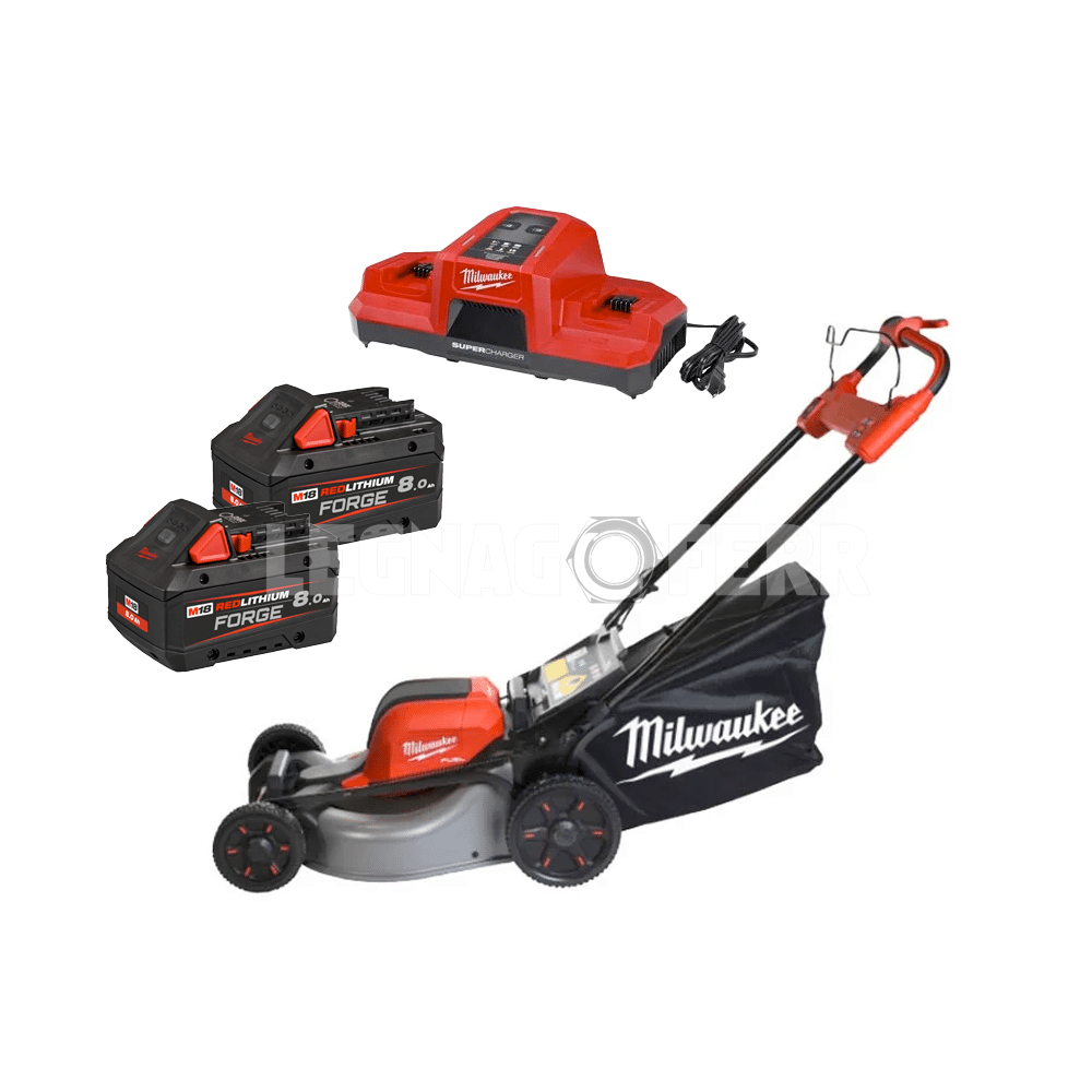 Milwaukee 4933499215 Tosaerba Semovente a Batteria Tool M18 F2LM46 FUEL 46 cm Doppia Batteria 1 milwaukee 4933499215 legnagoferr