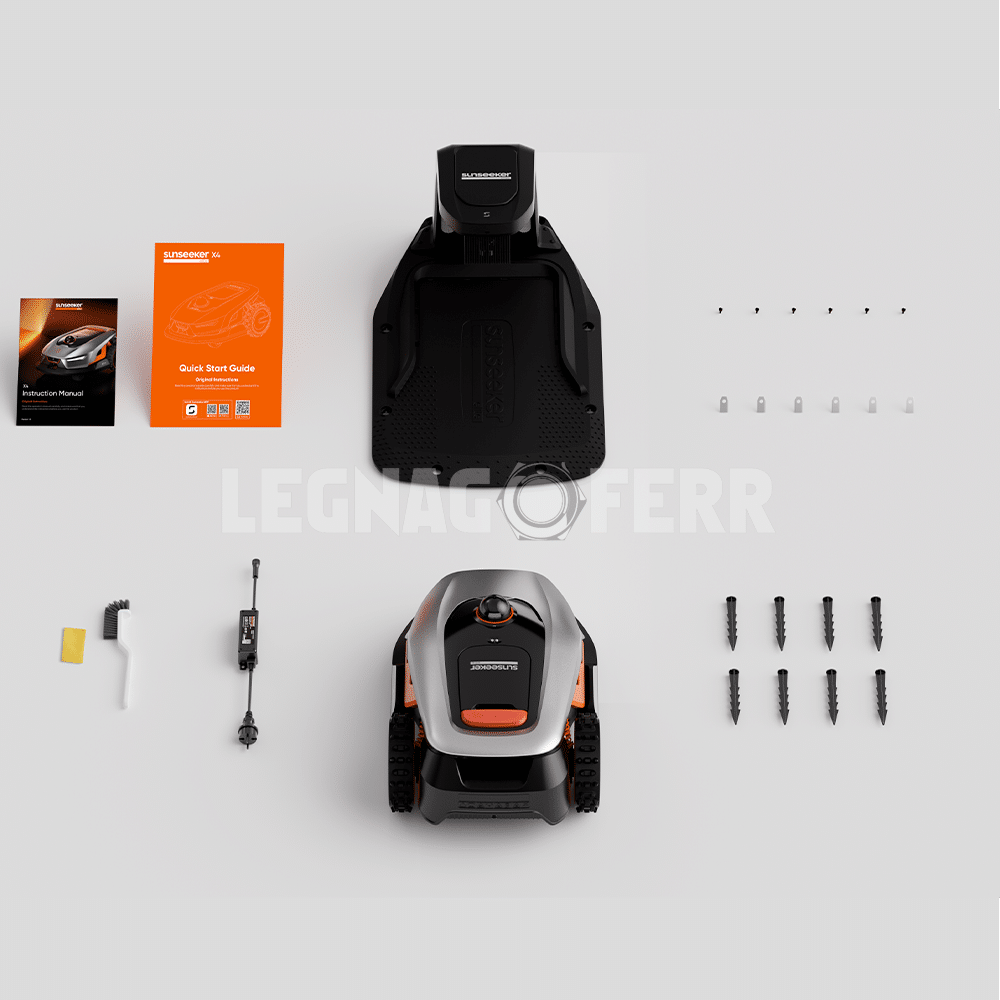 Robot Rasaerba Sunseeker X4 Elite Senza Filo Perimetrale con LiDAR e Vision AI 3 sunseeker x4 elite legnagoferr2