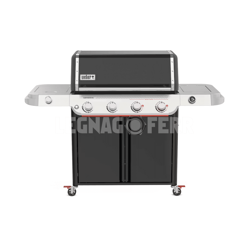 Barbecue a Gas Weber Genesis E-435W 4 Bruciatori con Sear Zone e Fornello Laterale – Cod. 1501260 1 weber genesis e-435w legnagoferr