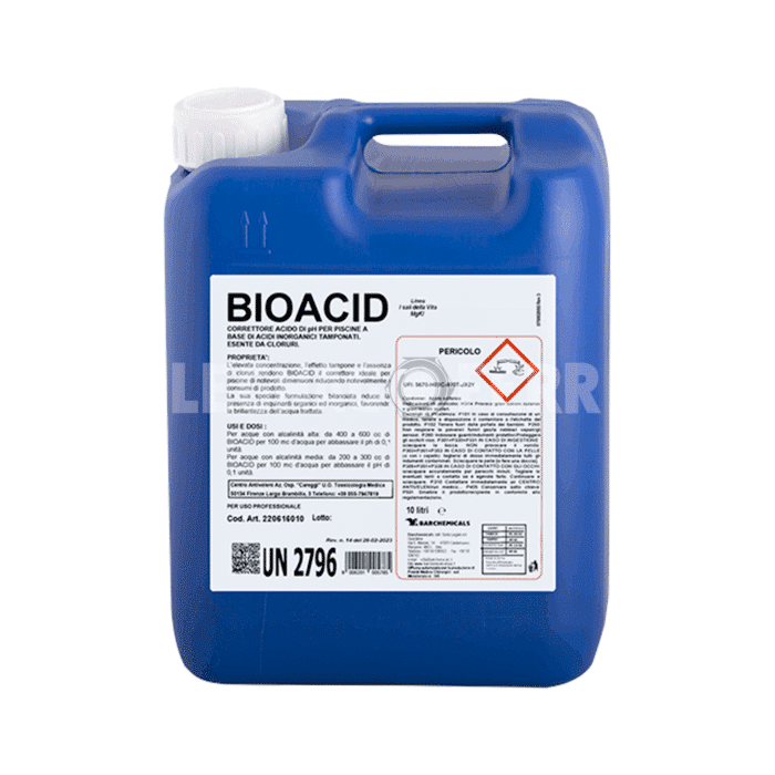bioacid 10L correttore pH legnagoferr