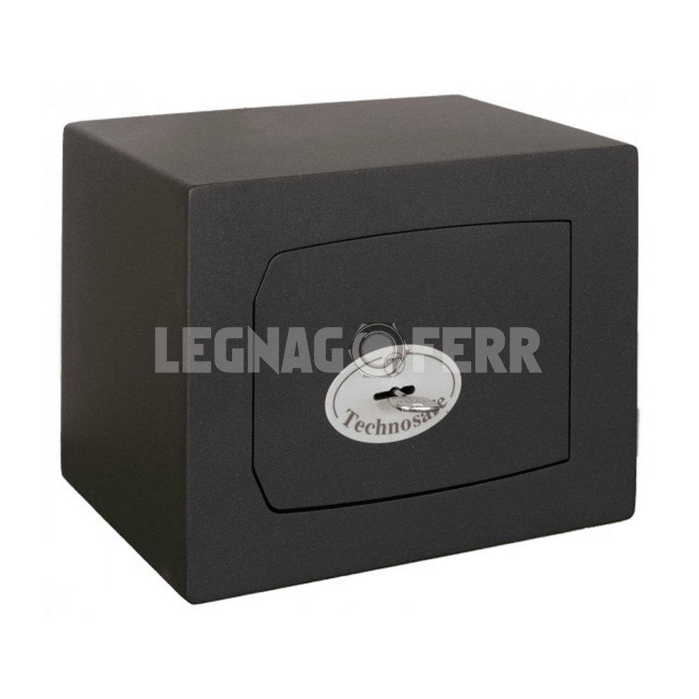 Cassaforte a Mobile Technomax MTK/2 con Chiave Doppia Mappa – Porta 8 mm, 10 Litri 1 cassaforte technomax mtk/2 legnagoferr