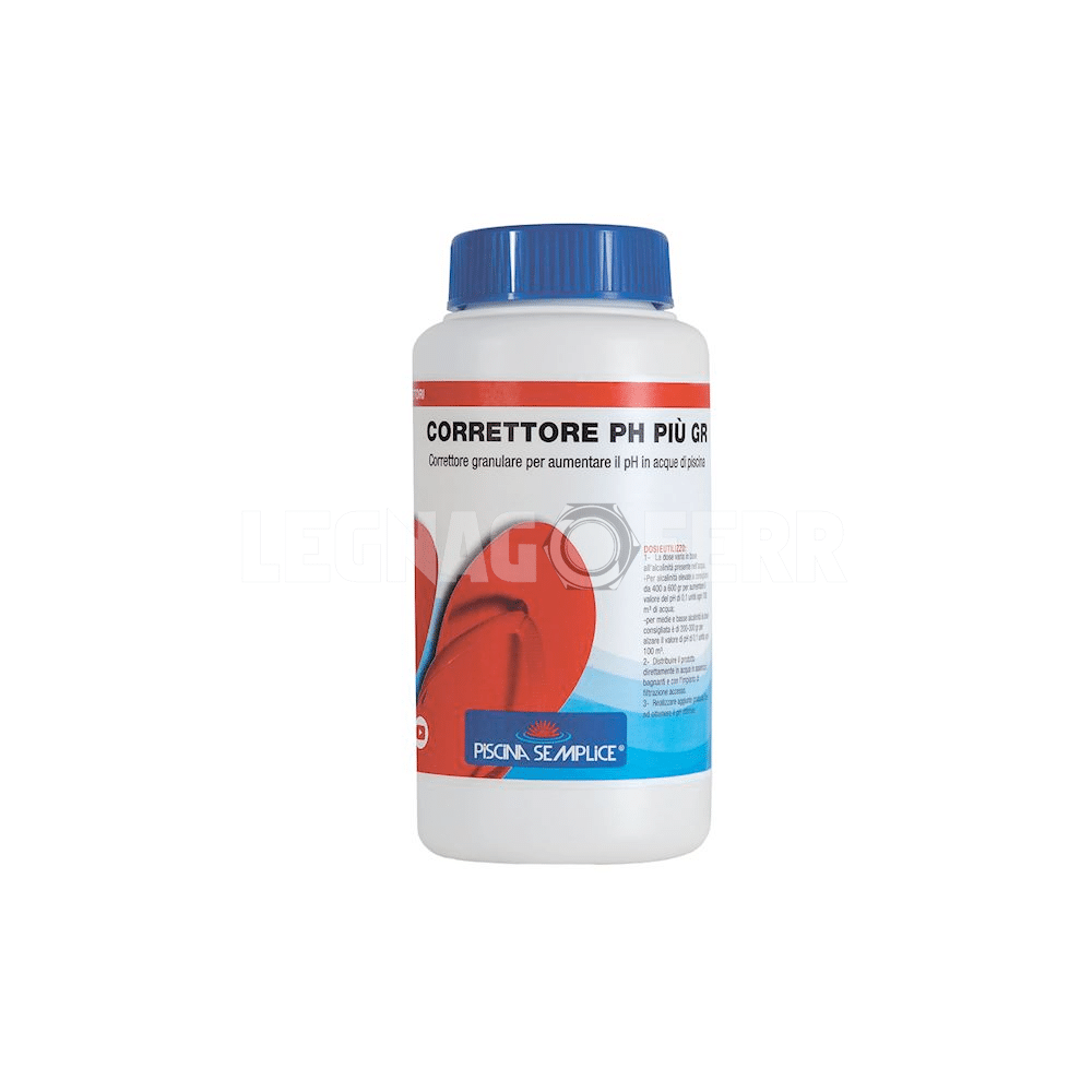 Correttore pH Più Granulare 1 Kg Lapi – Aumenta pH Piscina 1 correttore ph più legnagoferr