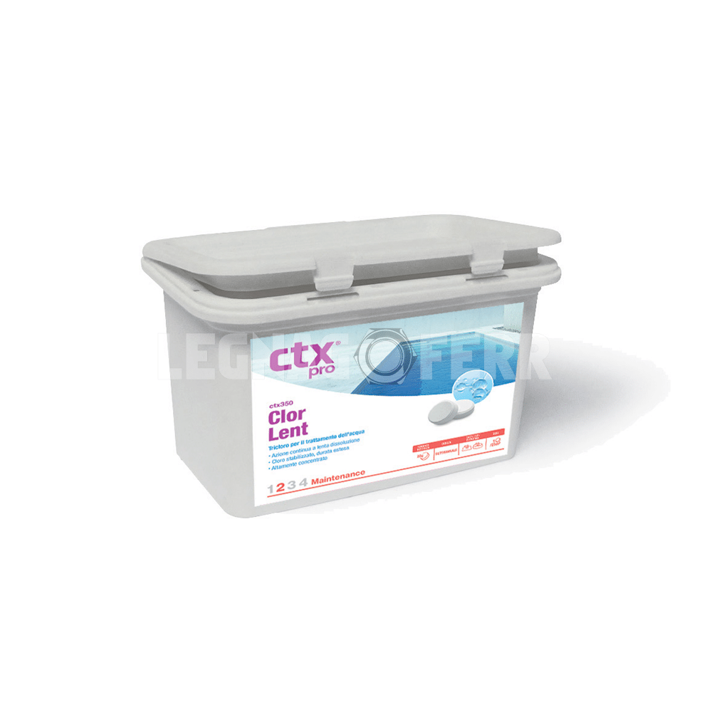 CTX‑342 MultiAction 5 – Pastiglie Multiazione Trattamento Piscina 1 ctx-342 multiaction 5 legnagoferr