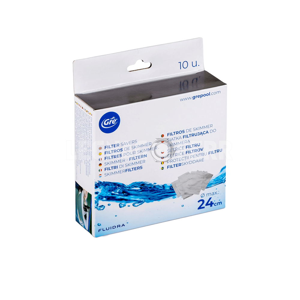 Filtri Skimmer Piscina GRE 40045 – Prefiltri Monouso (10 pz) 1 filtri skimmer gre 40045 legnagoferr