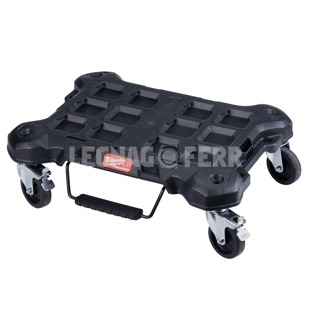 Milwaukee 4932471068 PACKOUT™ Flat Trolley – Carrello a piattaforma per moduli PACKOUT 1 milwaukee 4932471068 legnagoferr
