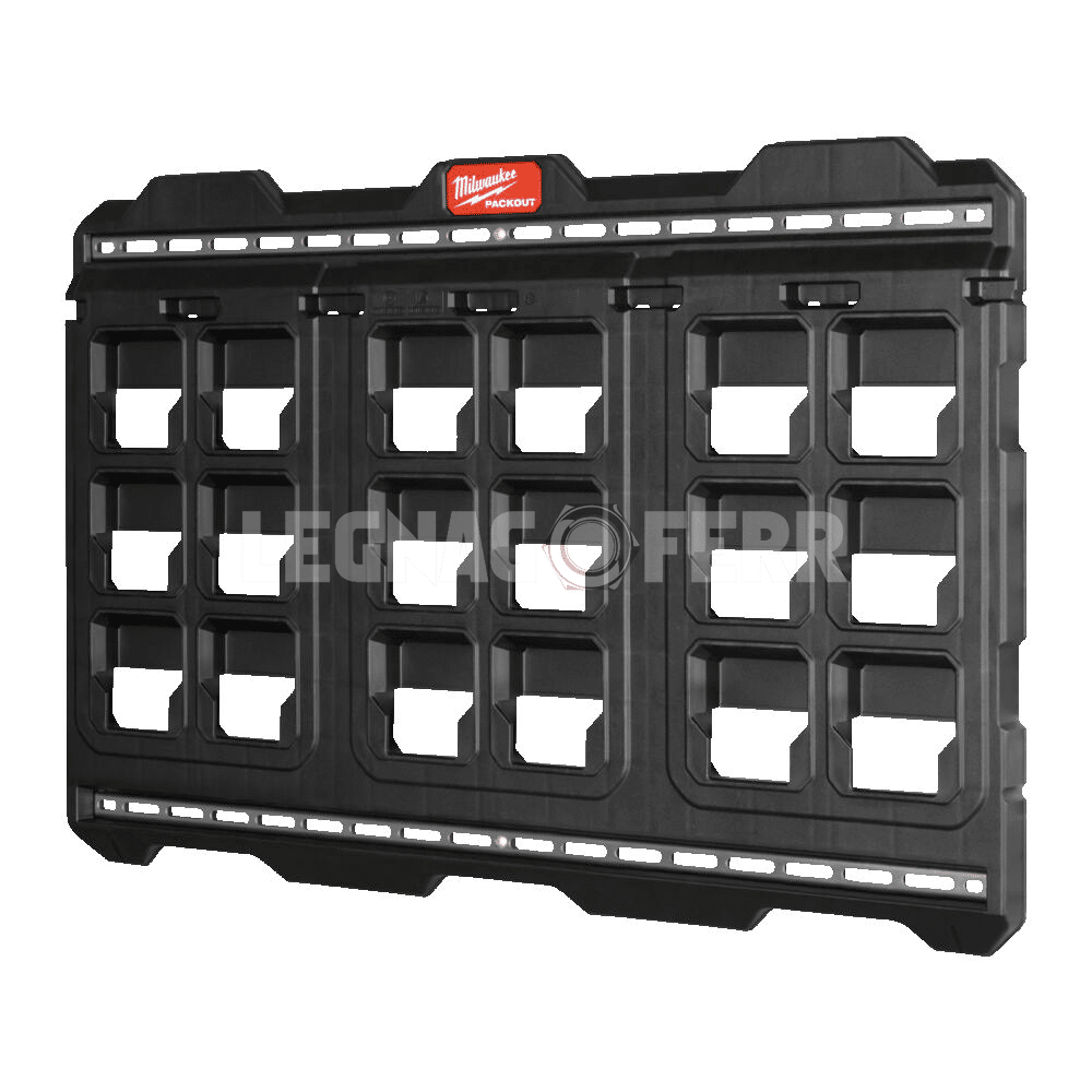 Milwaukee 4932480622 PACKOUT™ Piastra di Stoccaggio XL – Base di Montaggio Modulare 1 milwaukee 4932480622 legnagoferr
