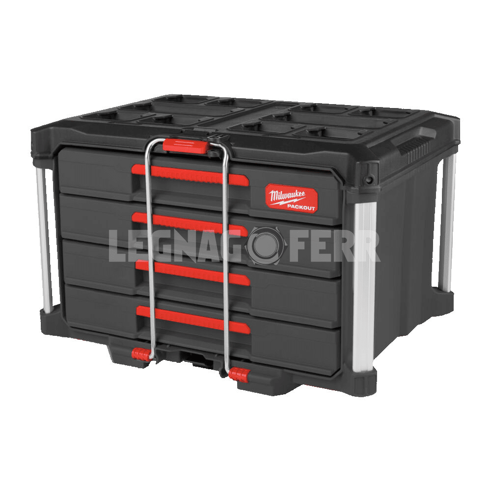 Milwaukee 4932493189 PACKOUT™ Drawer Tool Boxes – Cassettiere Portautensili Professionali 1 milwaukee 4932493189 legnagoferr