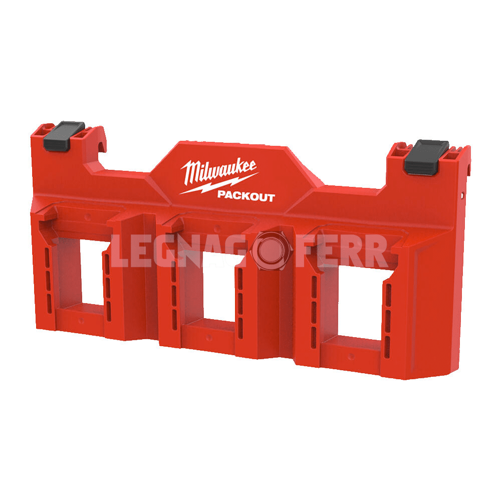 Milwaukee 4932498645 PACKOUT™ Portabatterie M18 Laterale – Supporto Batterie per Sistema PACKOUT™ 1 milwaukee 4932498645 legnagoferr