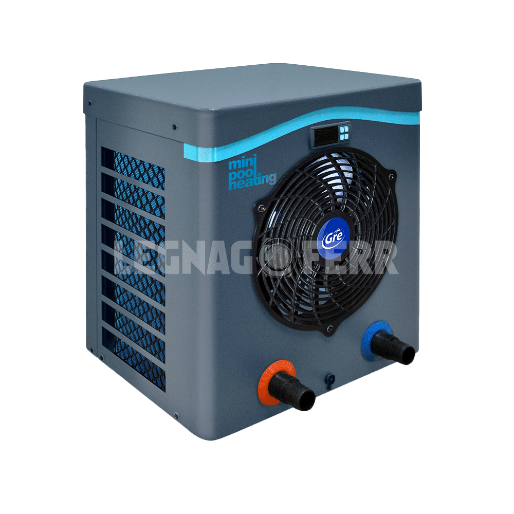 Pompa di Calore Mini GRE 40 m³ – Riscaldatore Piscina Plug & Play 1 pompa di calore mini gre legnagoferr