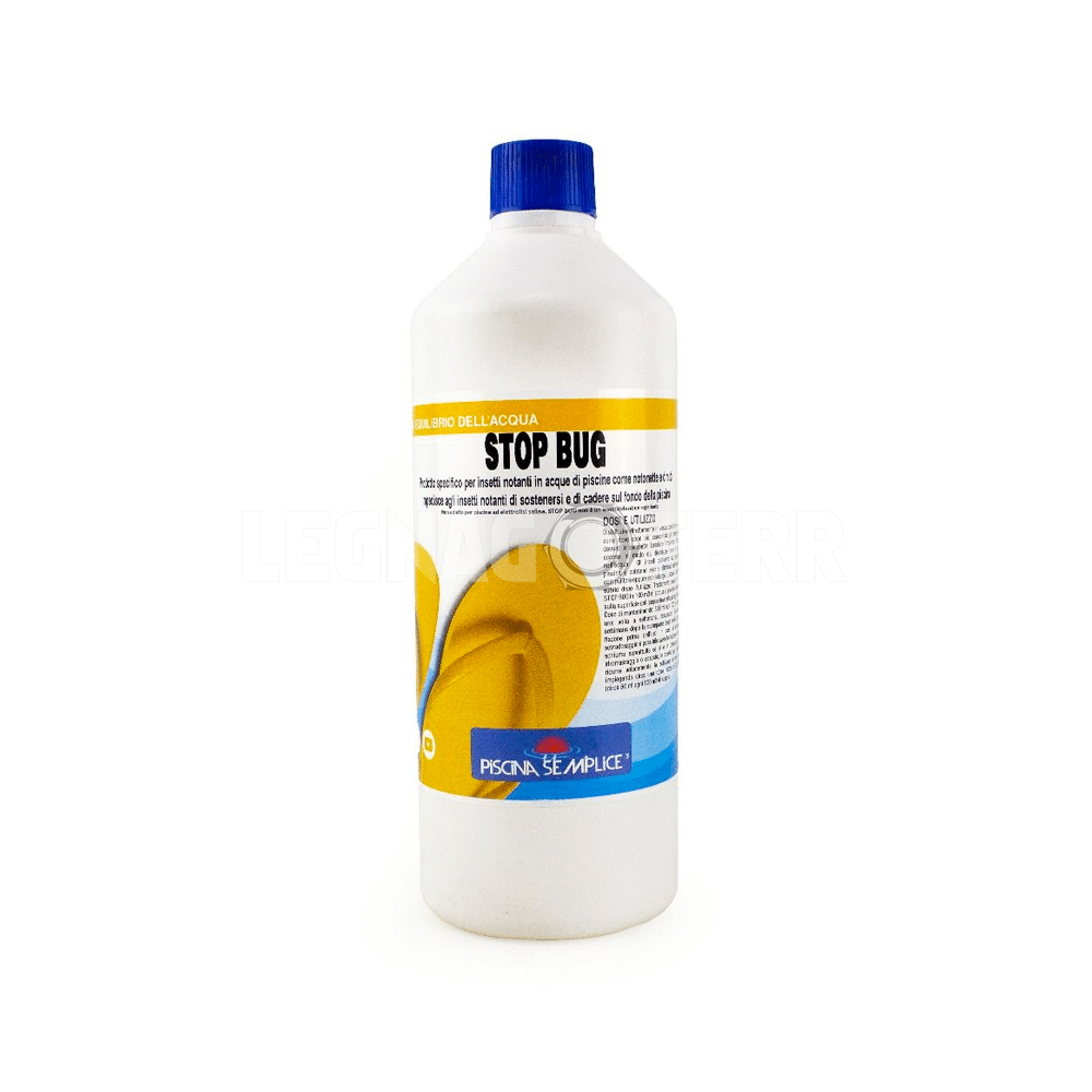 Stop Bug 1L Lapi Chimici – Antigalleggiamento Insetti Piscina 1 stop bug legnagoferr
