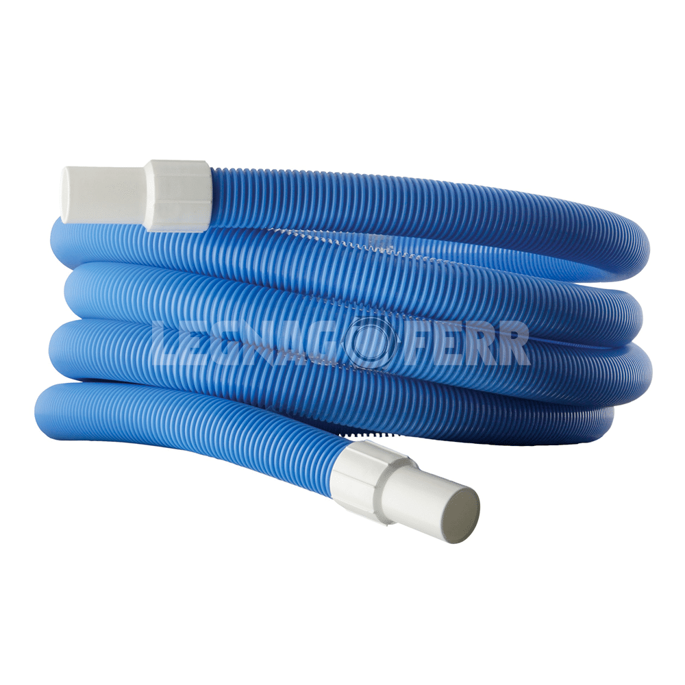 Tubo Puliscifondo Piscina GRE 6 m Ø38 mm con 2 Terminali (AR210) 1 tubo piscina legnagoferr