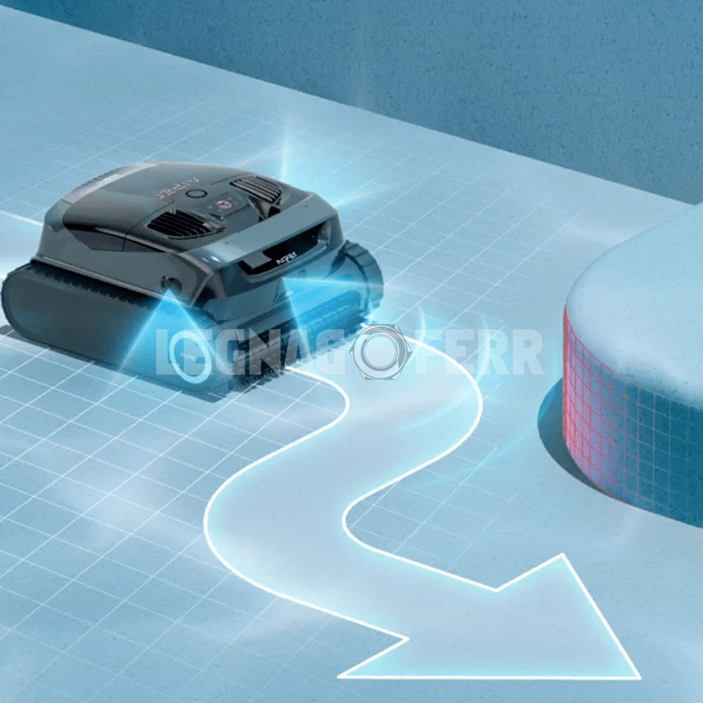Robot Piscina Senza Fili Aiper Scuba N1 Max – Pulizia Fondo, Pareti e Linea Acqua 3 x1 2