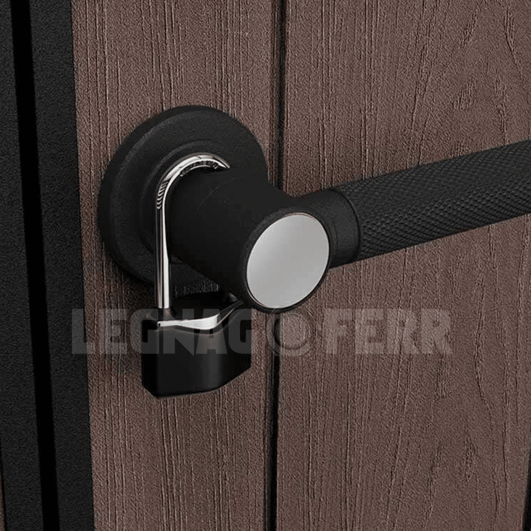 Keter Newton Plus 7517/1775 Casetta da Giardino 230x539x246 cm 6 Casetta Keter Newton Plus 75171775 230x539x246 cm Resina Effetto Legno legnagoferr (6)