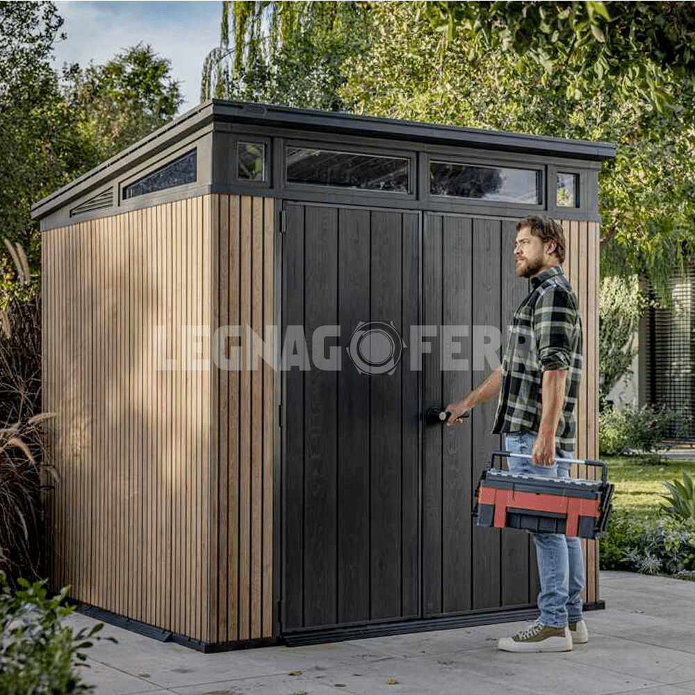 Keter Pent 7x7 Casetta da Giardino 214x218x226 cm 3 casetta keter pent legnagoferr2