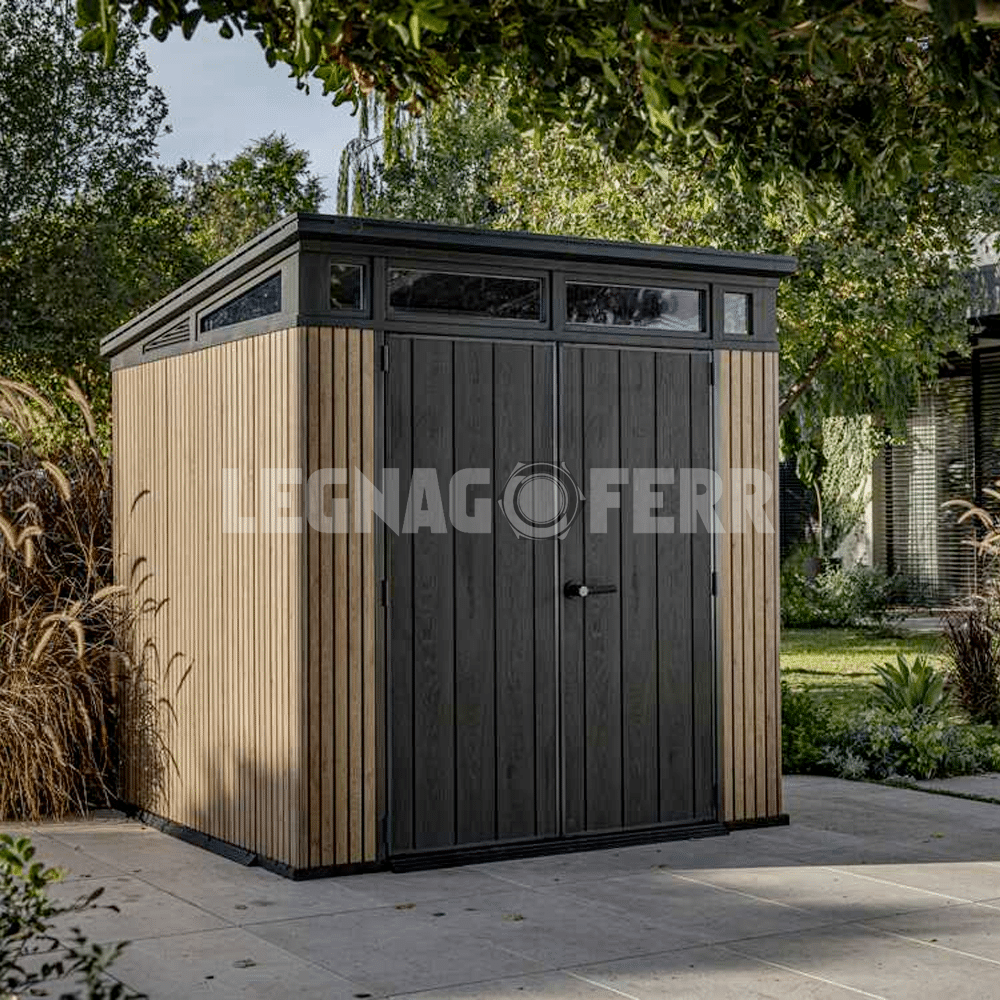 Keter Pent 7x7 Casetta da Giardino 214x218x226 cm 4 casetta keter pent legnagoferr3