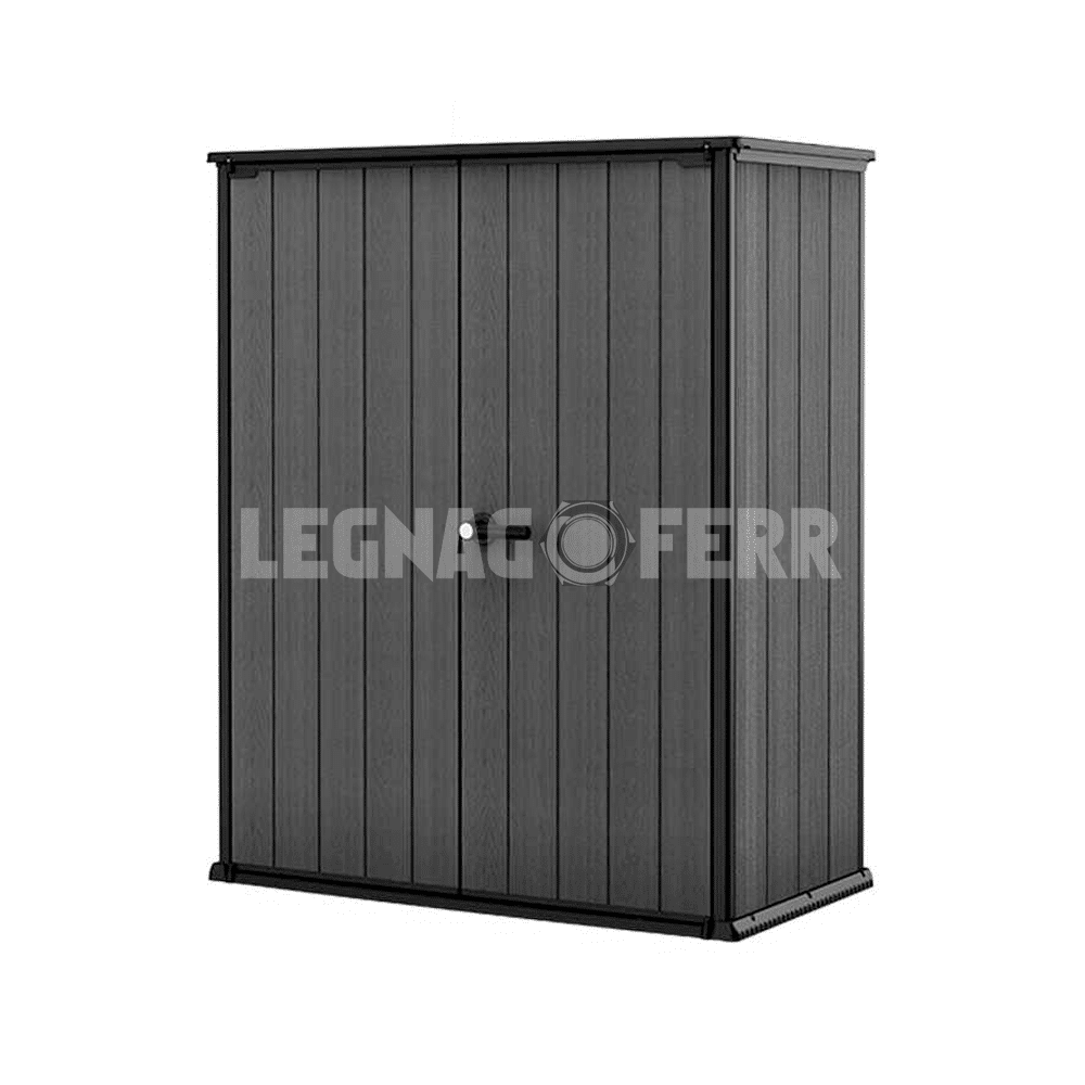 Keter Cortina Alto Armadio Porta Attrezzi 140x73,6x170,4 cm 4 keter cortina legnagoferr3