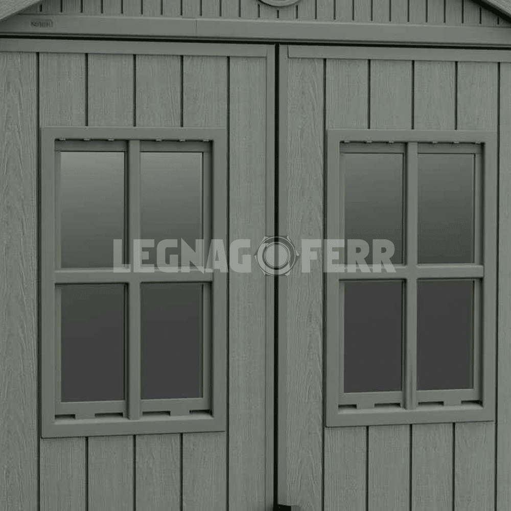 Keter Darwin Verde 6x8 Casetta da Giardino 190x244x221 cm 6 keter darwin 6x8 legnagoferr5